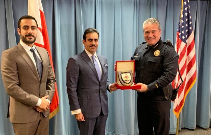 Bahrain’s Ambassador to the US signs agreement Chief of Denver Police