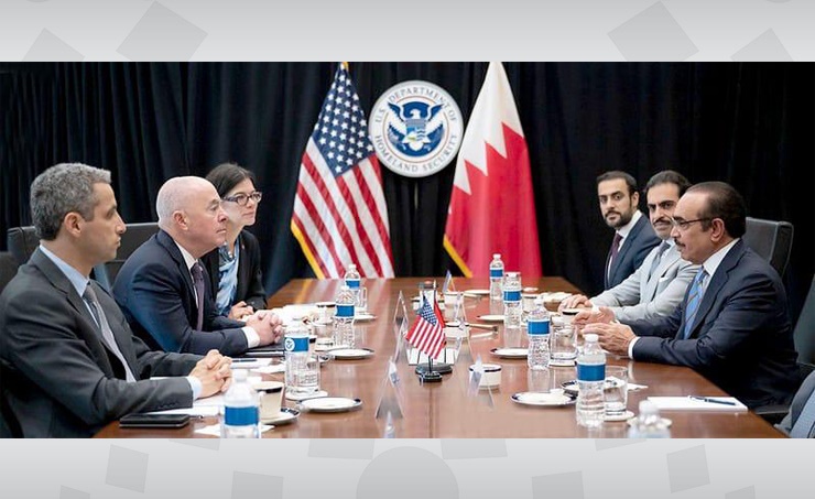 Interior Minister meets with US Secretary of Homeland Security
